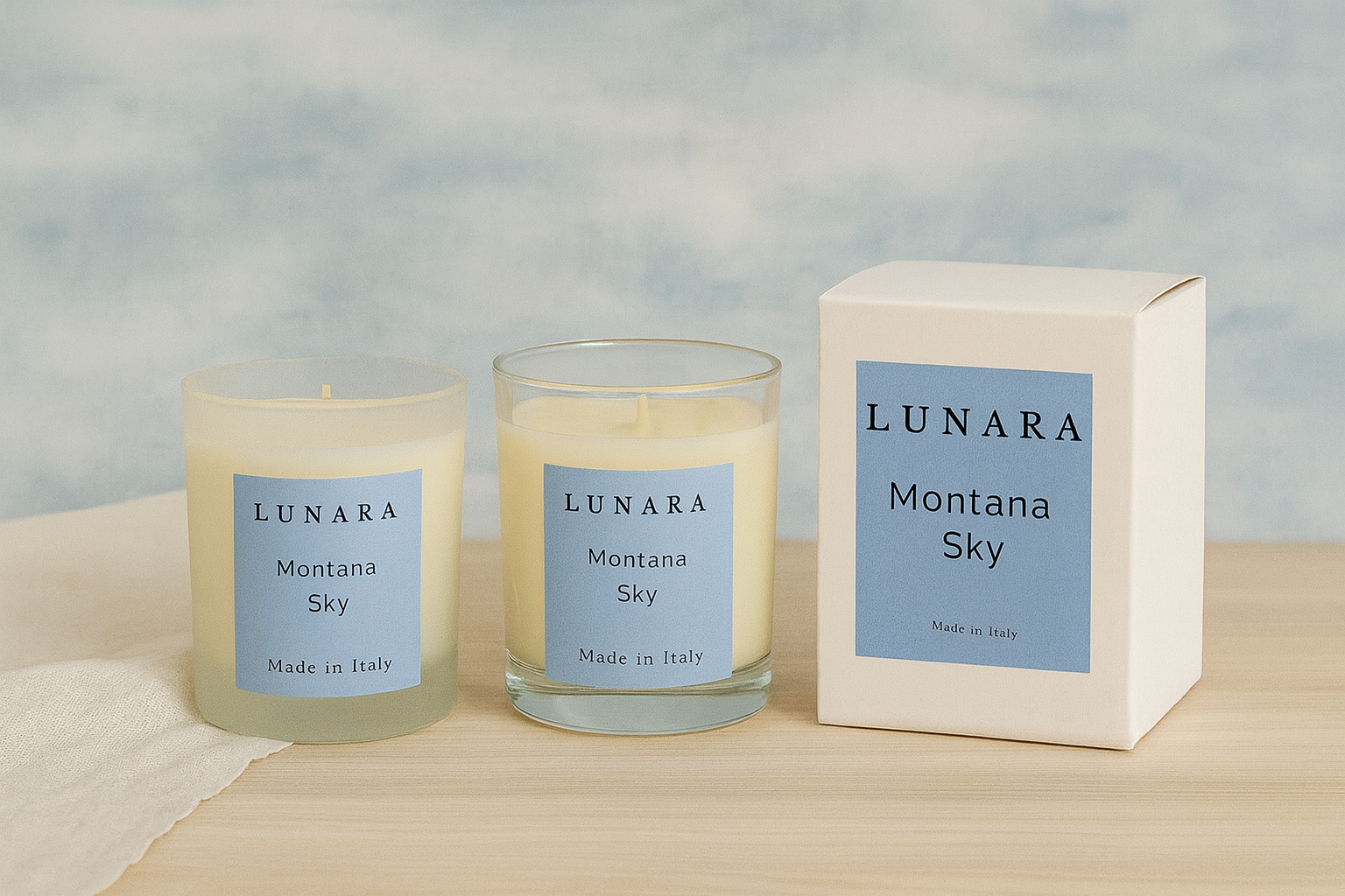 Montana Sky - Candela profumata in cera di soia