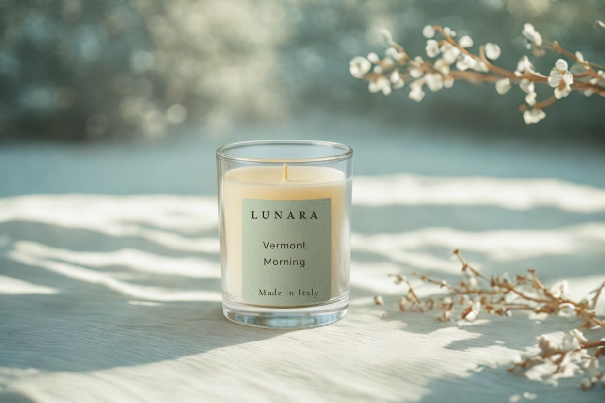 Vermont Morning - Candela profumata in cera di soia