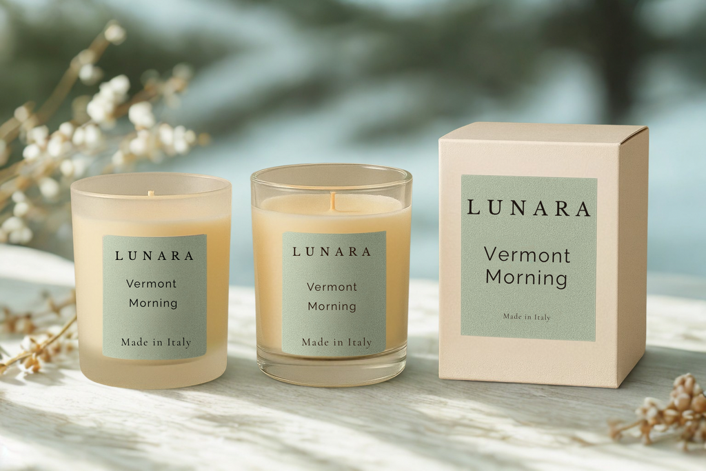 Vermont Morning - Candela profumata in cera di soia