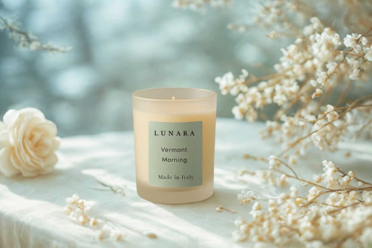 Vermont Morning - Candela profumata in cera di soia