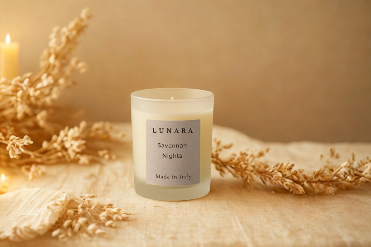 Savannah Nights - Candela profumata in cera di soia