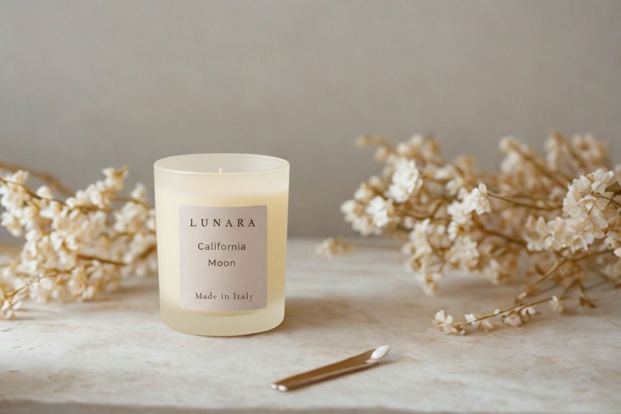 California Moon - Candela profumata in cera di soia