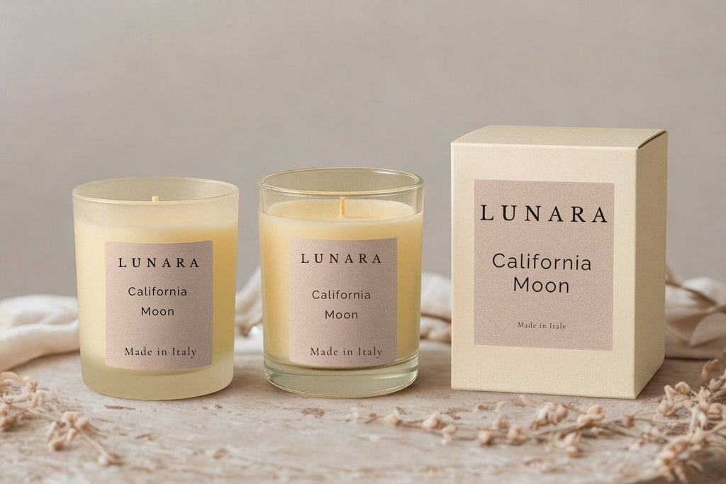 California Moon - Candela profumata in cera di soia