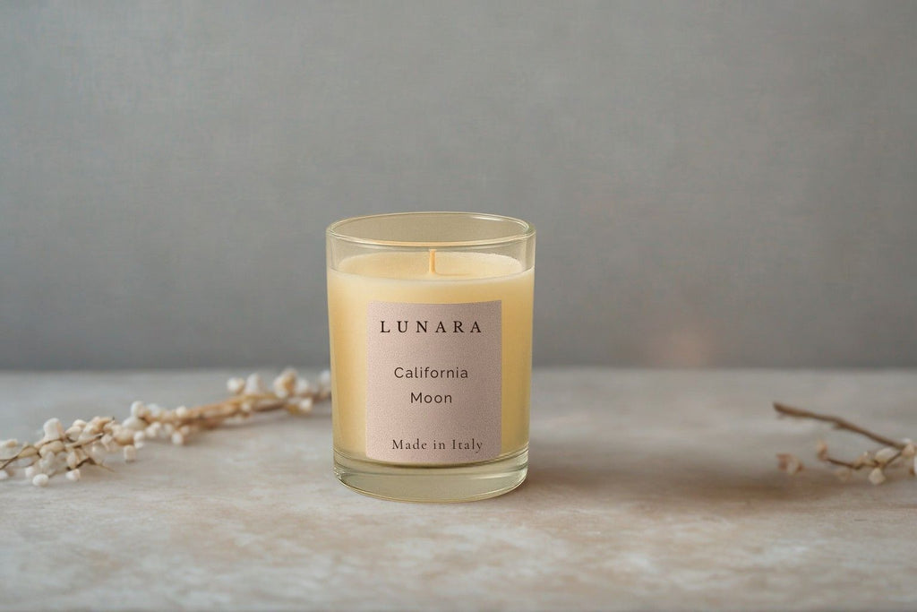 California Moon - Candela profumata in cera di soia